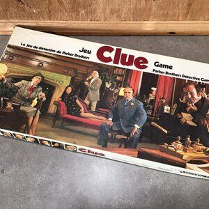 Parker Brothers " Clue Game" 1970's